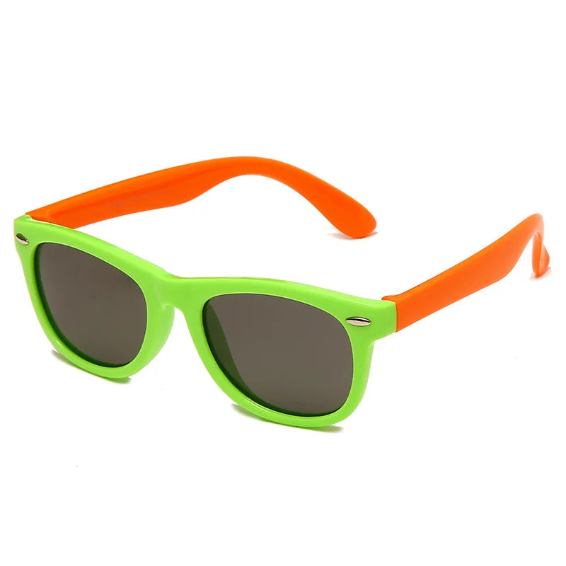 🕶️ Óculos de Sol Clássicos para Crianças com Proteção UV400 🌞 Estilo e segurança para os pequenos exploradores!