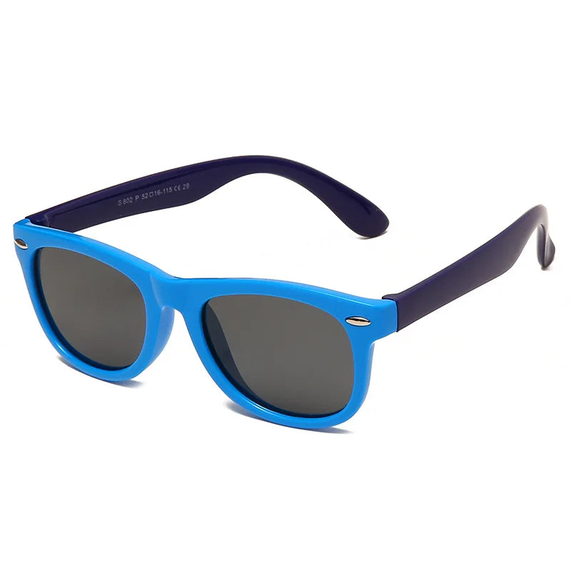 🕶️ Óculos de Sol Clássicos para Crianças com Proteção UV400 🌞 Estilo e segurança para os pequenos exploradores!