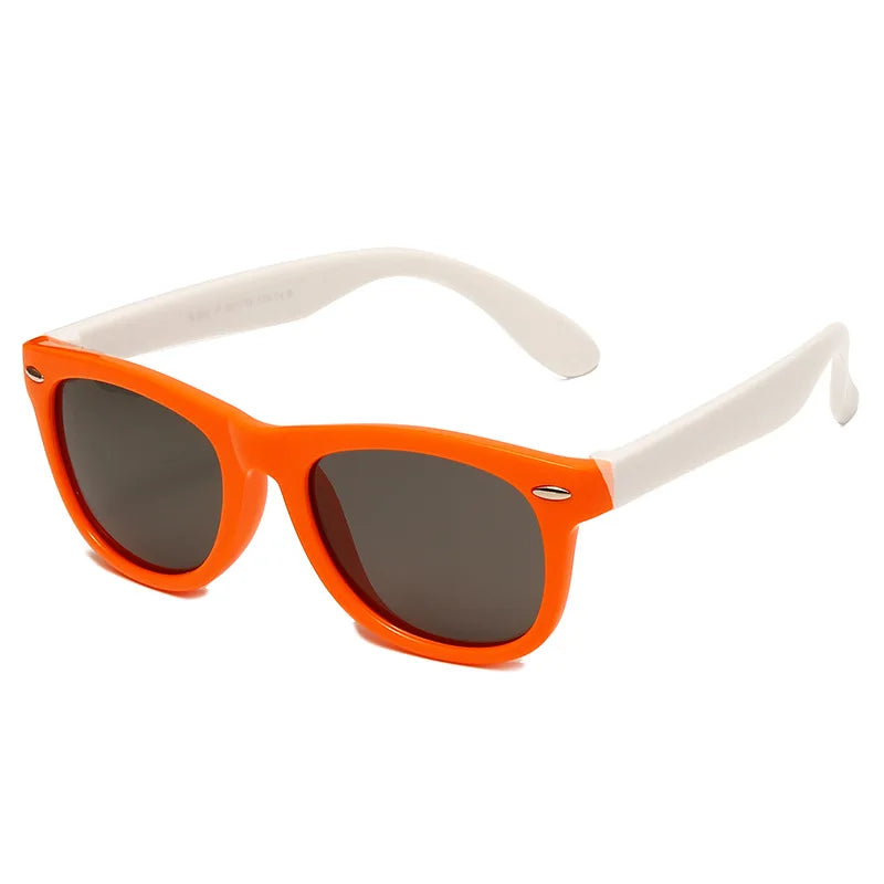 🕶️ Óculos de Sol Clássicos para Crianças com Proteção UV400 🌞 Estilo e segurança para os pequenos exploradores!