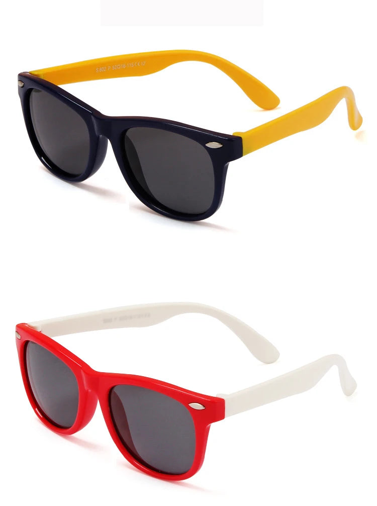 🕶️ Óculos de Sol Clássicos para Crianças com Proteção UV400 🌞 Estilo e segurança para os pequenos exploradores!