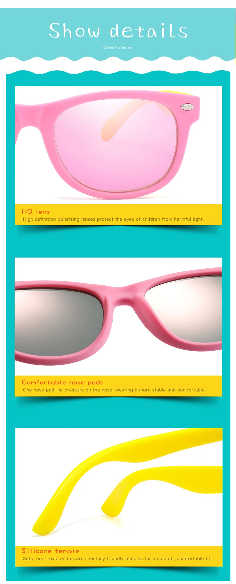 🕶️ Óculos de Sol Clássicos para Crianças com Proteção UV400 🌞 Estilo e segurança para os pequenos exploradores!