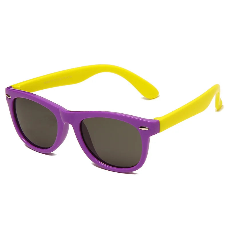🕶️ Óculos de Sol Clássicos para Crianças com Proteção UV400 🌞 Estilo e segurança para os pequenos exploradores!