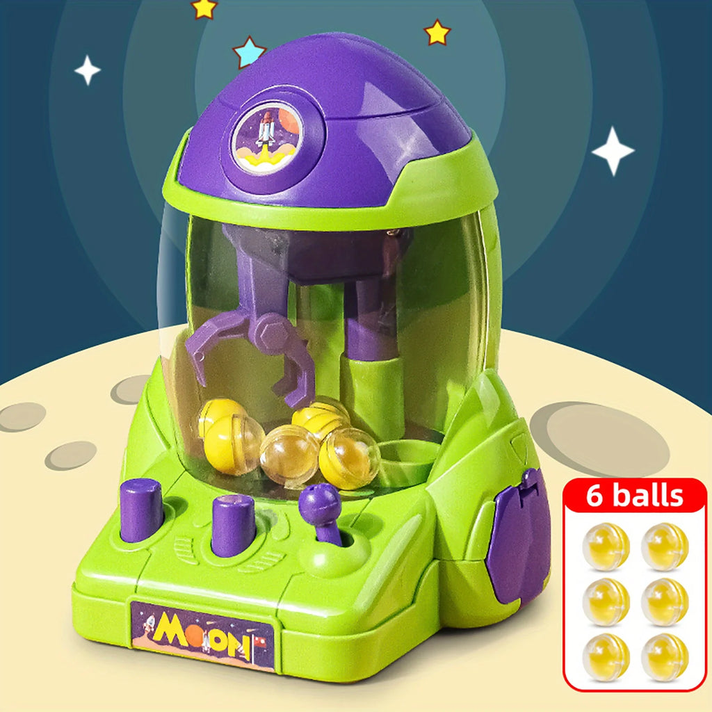 Foguete Pegador Espacial – Aventura divertida que captura bolinhas enquanto gira e brinca! 🚀✨ O brinquedo perfeito para estimular a coordenação e a imaginação dos pequenos.