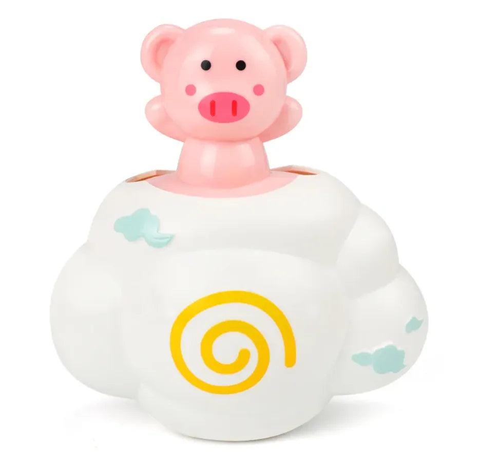 "Brinquedo de Banho para Bebê, Nuvens Fofas que Nadam e Espirram Água – Brinquedo de Banho Infantil para Diversão na Água"