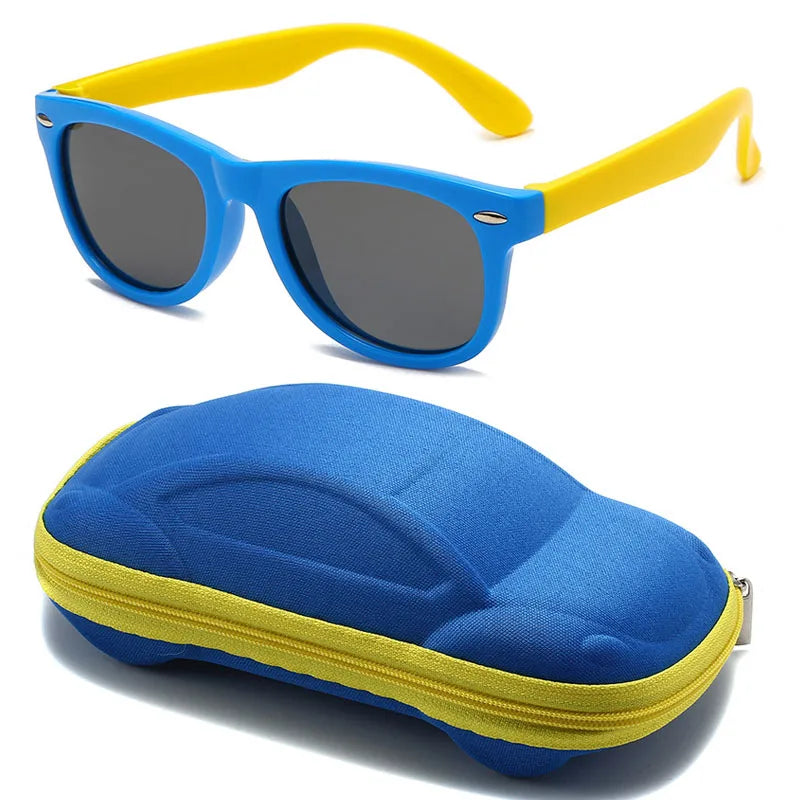 🕶️ Óculos de Sol Clássicos para Crianças com Proteção UV400 🌞 Estilo e segurança para os pequenos exploradores!