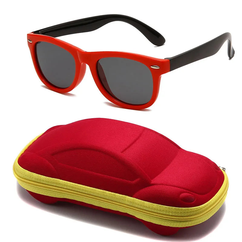 🕶️ Óculos de Sol Clássicos para Crianças com Proteção UV400 🌞 Estilo e segurança para os pequenos exploradores!