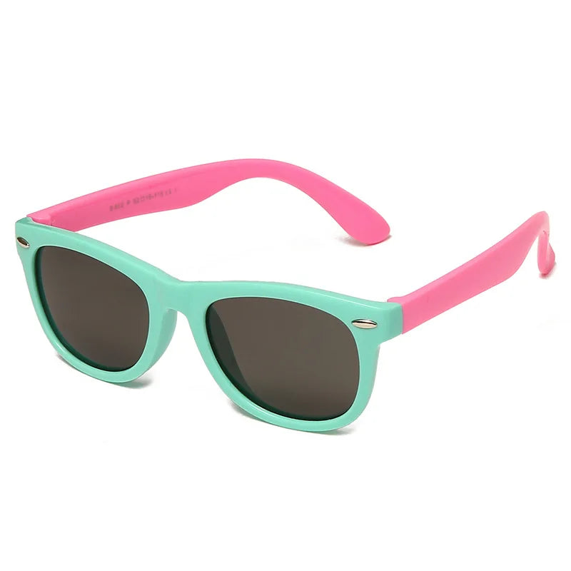 🕶️ Óculos de Sol Clássicos para Crianças com Proteção UV400 🌞 Estilo e segurança para os pequenos exploradores!