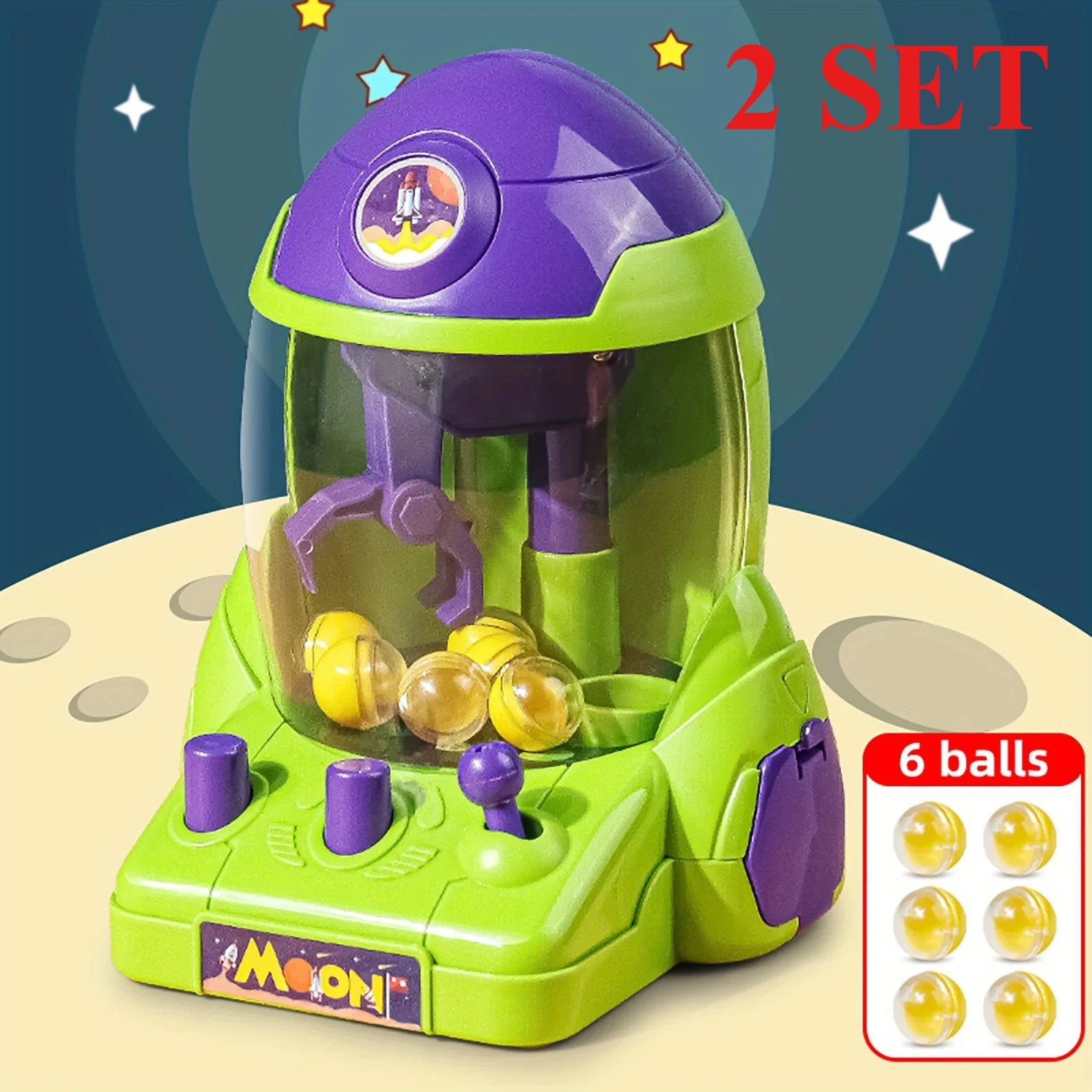 Foguete Pegador Espacial – Aventura divertida que captura bolinhas enquanto gira e brinca! 🚀✨ O brinquedo perfeito para estimular a coordenação e a imaginação dos pequenos.
