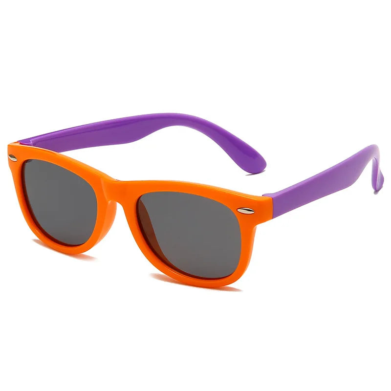🕶️ Óculos de Sol Clássicos para Crianças com Proteção UV400 🌞 Estilo e segurança para os pequenos exploradores!